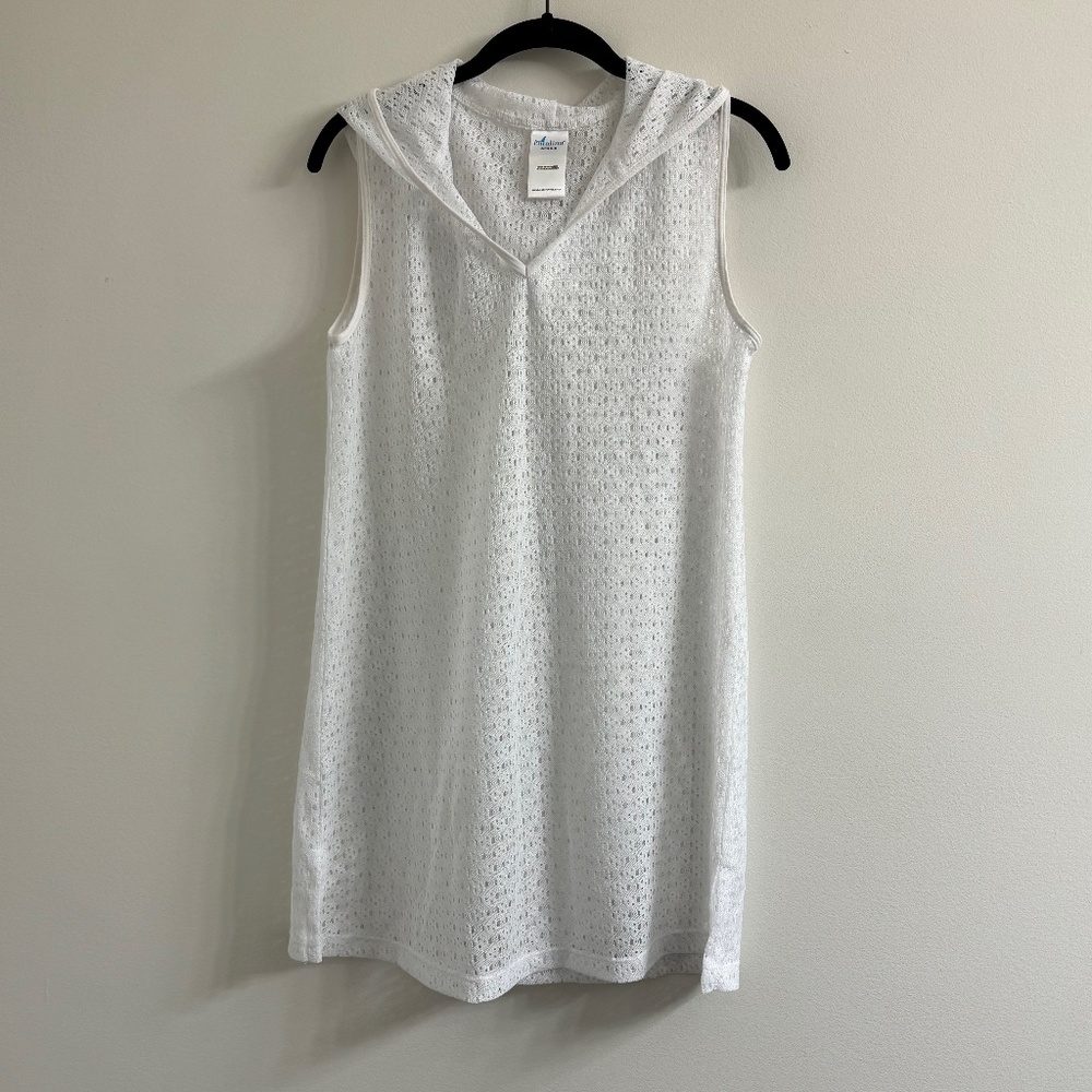 Catalina White Beach Cover Up